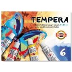 Koh-i-noor Temperová barva tempera sada 6ks – Zboží Mobilmania