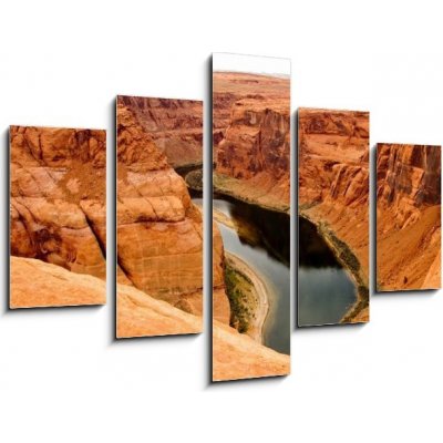 Obraz 5D pětidílný - 150 x 100 cm - The Grand Canyon Velký kaňon