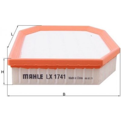 Vzduchový filtr MAHLE LX 1741 – Hledejceny.cz