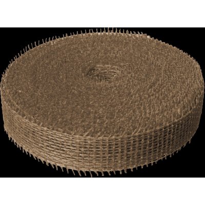 Jutová stuha 4 cm x 25 m - hnědá – Zboží Dáma