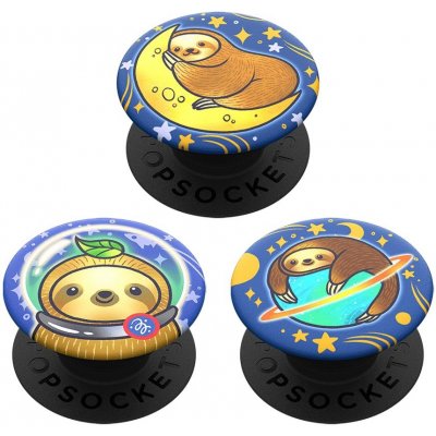 PopSockets PopMinis Lazy Space, lenochodi ve vesmíru, 3 mini PopSockety – Hledejceny.cz