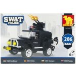 Dromader 23504 SWAT Policie Auto 206 ks – Zbozi.Blesk.cz