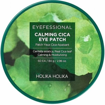 Holika Holika Zklidňující a hydratační hydrogelové polštářky pod oči Eyefessional Calming Cica (Eye Patch) 60 ks – Hledejceny.cz