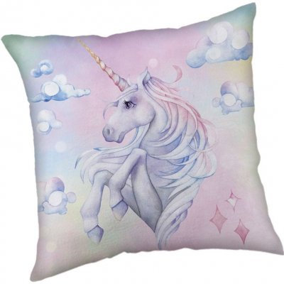 Jerry Fabrics Polštář Unicorn Rainbow 40x40 – Hledejceny.cz
