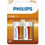Philips LongLife C 2ks R14L2B/10 – Zboží Mobilmania