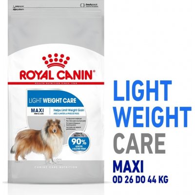 Royal Canin CCN Maxi Light Weight Care Překvapení 12 kg