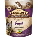 Carnilove Paté Quail with Yellow Carrot 300 g – Zboží Mobilmania