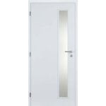 Doornite CPL Interiérové dveře TIKA1 sklo, 80 L, 846 × 1983 mm, CPL laminát, levé, bílé, prosklené C1H90P.80L1.VT – Hledejceny.cz
