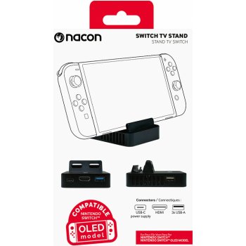 NACON Nintendo Switch TV stand, Black