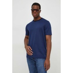 Boss bavlněné tričko 50506175 námořnická modř
