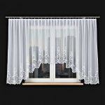 Dekorační oblouková krátká záclona na žabky BERENIKA 160 bílá 400x160 cm MyBestHome – Zboží Dáma