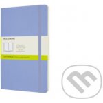 Moleskine Zápisník měkké desky A5 čistý nebesky modrý – Zbozi.Blesk.cz
