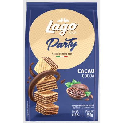 Gastone Lago Party mix oplatky s kakaem 250 g – Hledejceny.cz