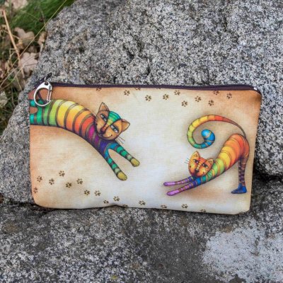 Lucie Ernestová Kapsička Duhová kočka – Hledejceny.cz
