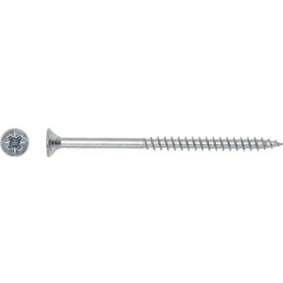 Uni vrut se zápustnou hlavou TX20 částečný závit bíle pozink. 4,5x60 mm, 10 ks – Hledejceny.cz