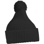 Knitted cap with pompon MB7540 s kulich em černá – Hledejceny.cz