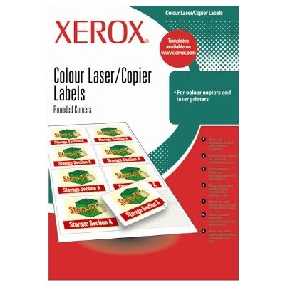 Xerox 3R97288-A4 'štítky Colotech SuperGloss'(A4, 100 listů, 90 g/m2) – Zboží Živě