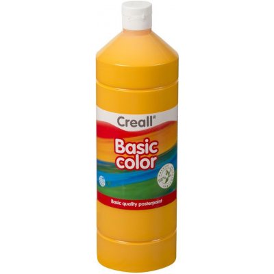 Creall Basic Tempera tmavě žlutá 1000 ml – Zboží Dáma