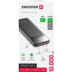 Swissten 10000 mAh Power Line II černá – Hledejceny.cz