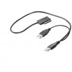 Kabel CABLEXPERT externí adaptér USB na Slim SATA SSD, DVD | KAB051C1T – Zboží Živě