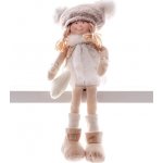 MagicHome Vianoce Dekoracia XmMX468 Deti biele 22 cm – Hledejceny.cz