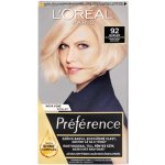 L'Oréal Féria Preférence 92 velmi světlá blond duhová – Zboží Dáma