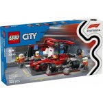 LEGO® City 60443 Zastávka v boxech F1 a personál s vozem Ferrari – Zboží Živě