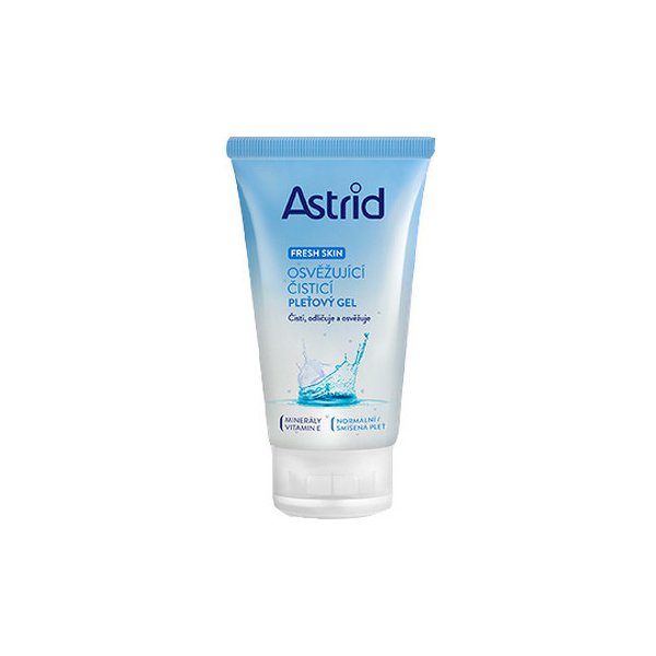 Přípravek na čištění pleti Astrid Fres Skin osvěžující čistící pleťový gel pro normální a smíšenou pleť 150 ml