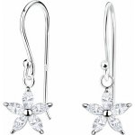 Nefertitis 36121 Stříbrné visací náušnice s hvězdami a zirkony NF60783 - 20 mm, 0,87 g – Hledejceny.cz