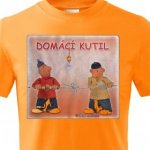dětské tričko Pat a Mat domácí kutil, Oranžová – Zbozi.Blesk.cz