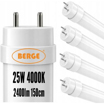 Berge LED trubice J2 - T8 - 150cm - 24W - neutrální bílá MZ0127 – Sleviste.cz