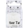 Gumička do vlasů 2K Hair Tie spirálovité gumičky do vlasů 3 ks white pro ženy