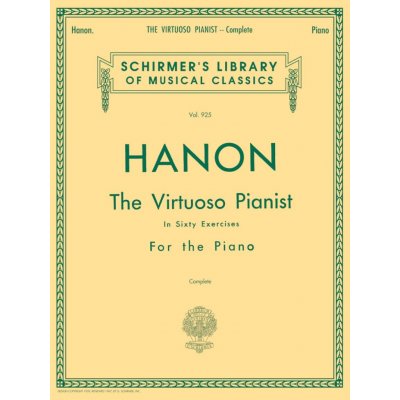 THE VIRTUOSO PIANIST by C.L.Hanon – Hledejceny.cz