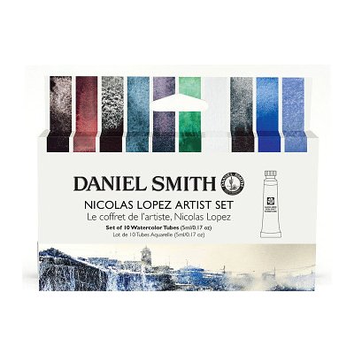 Nicolas Lopez Master set Sada akvarelových barev DS 10x5ml – Hledejceny.cz