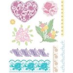 SMT Creatoys Gelová razítka sada Srdce – Zboží Dáma