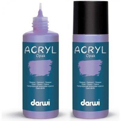 Darwi Acryl Opak akrylová barva 80 ml šeříková