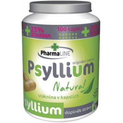 Psyllium Natural kapslí 125