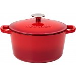 Gerlach Litinový hrnec s pokl. NATUR 21 cm 3 l červený – Sleviste.cz