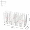 Pletiva TopGabion Gabionový koš bez víka: 100×30×50 cm - oko sítě 10×5 cm