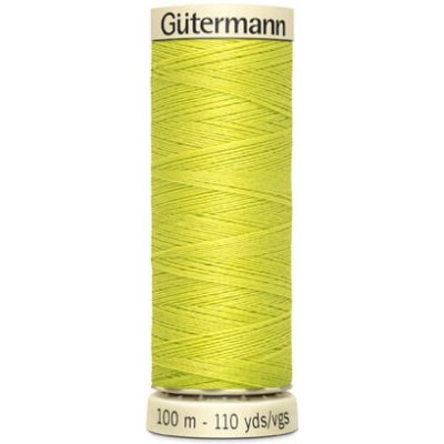 Nit PES Gütermann 100 (100m) - univerzální barva 334 - zelená – Sleviste.cz
