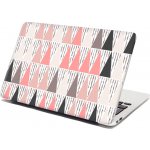 Sablio Samolepka na notebook Tříbarevné jehlany - 29x20 cm – Zboží Živě