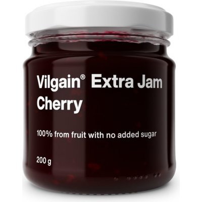 Vilgain extra Jam třešeň bez přidaného cukru 200 g