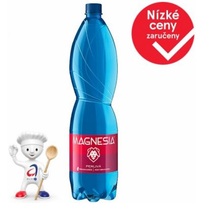 Magnesia perlivá přírodní minerální voda, 1,5 l – Hledejceny.cz