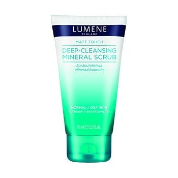 Lumene Matt Touch Deep-Cleansing Mineral Scrub hloubkově čistící minerální peeling 75 ml