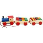 Woody Dřevěný vláček s postiskem malý – Zbozi.Blesk.cz