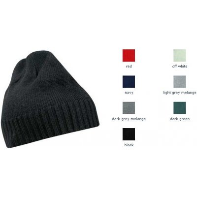 RIB beanie MB503 tmavě šedý melír – Hledejceny.cz