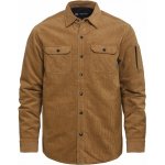 Vodoodpudivá zateplená košile Dough camel corduroy – Hledejceny.cz