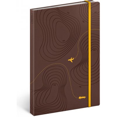 Notes Cestovatelský notes A5 – Sleviste.cz