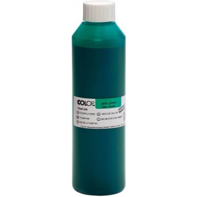 Colop Razítková barva EOS zelená 250 ml rychleschnoucí – Sleviste.cz
