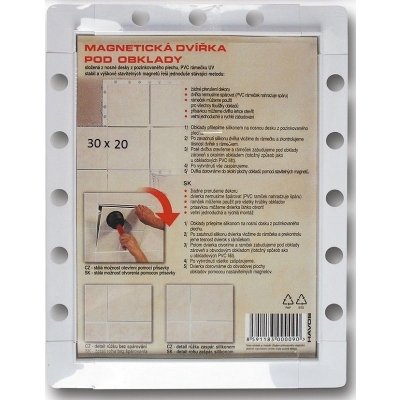 Havos magnetická vanová dvířka 600 x 300 mm MD600300 – Zboží Mobilmania